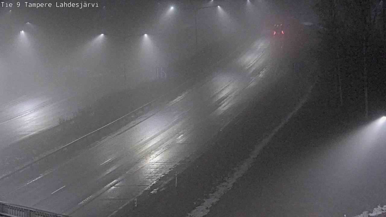 Weather Camera Image Väg 9 Tammerfors, Lahdesjärvi, Tampere, Pirkanmaa