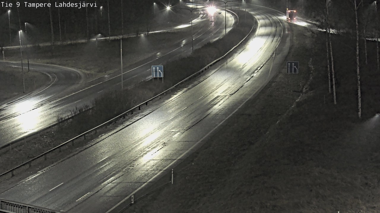 Weather Camera Image Väg 9 Tammerfors, Lahdesjärvi, Tampere, Pirkanmaa