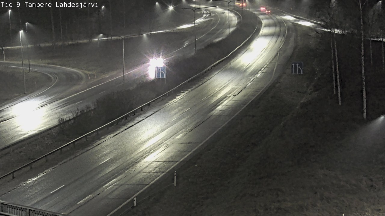 Weather Camera Image Väg 9 Tammerfors, Lahdesjärvi, Tampere, Pirkanmaa