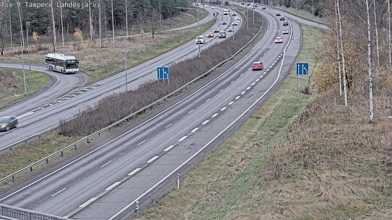 Kelikamerat Kuva Tie 9 Tampere, Lahdesjärvi, Tampere, Pirkanmaa