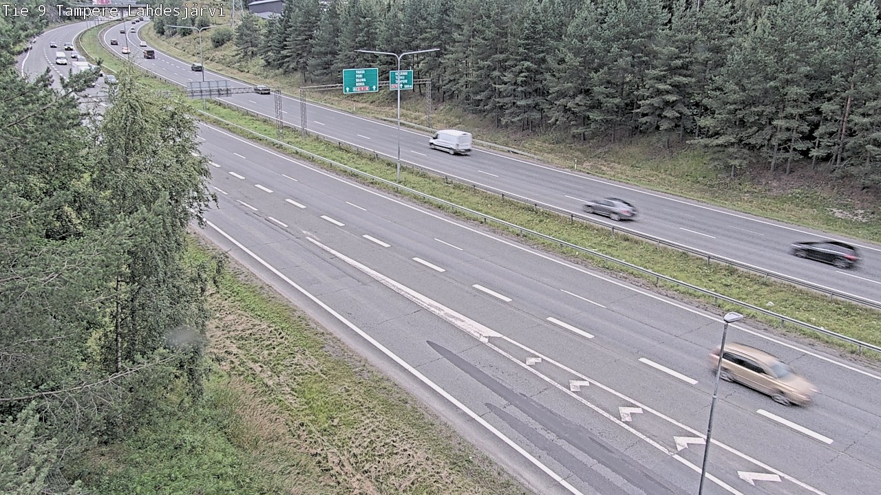 Weather Camera Image Road 9 Tampere, Lahdesjärvi, Tampere, Pirkanmaa
