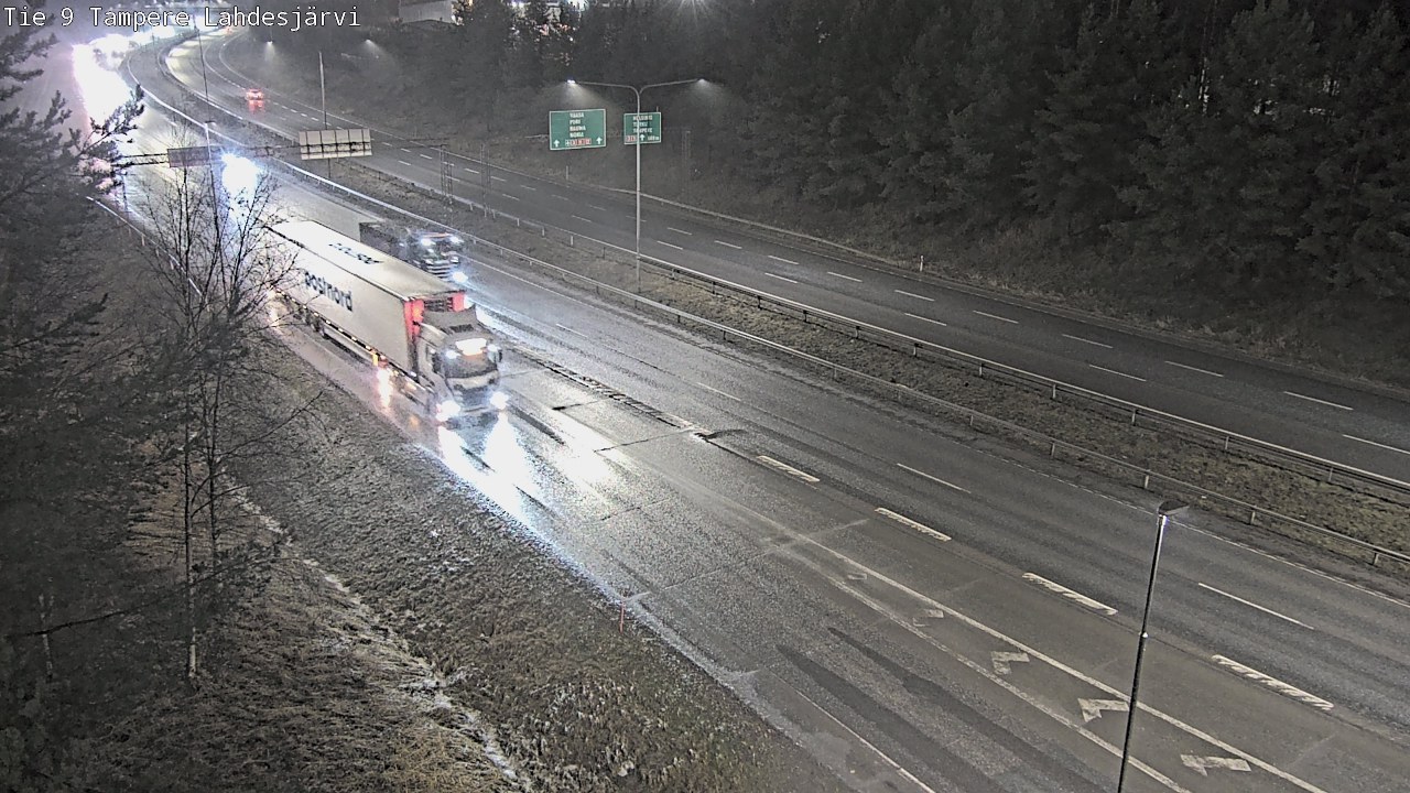Weather Camera Image Road 9 Tampere, Lahdesjärvi, Tampere, Pirkanmaa