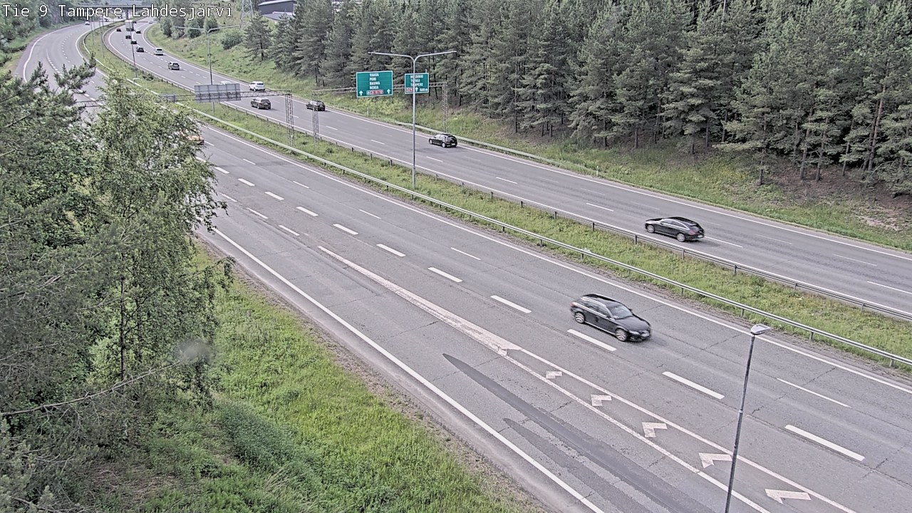 Kelikamerat Kuva Tie 9 Tampere, Lahdesjärvi, Tampere, Pirkanmaa