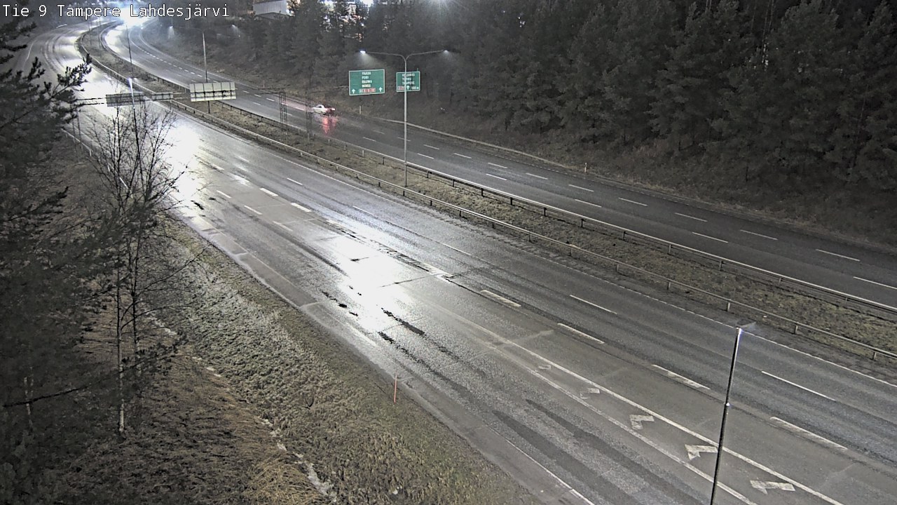 Weather Camera Image Road 9 Tampere, Lahdesjärvi, Tampere, Pirkanmaa