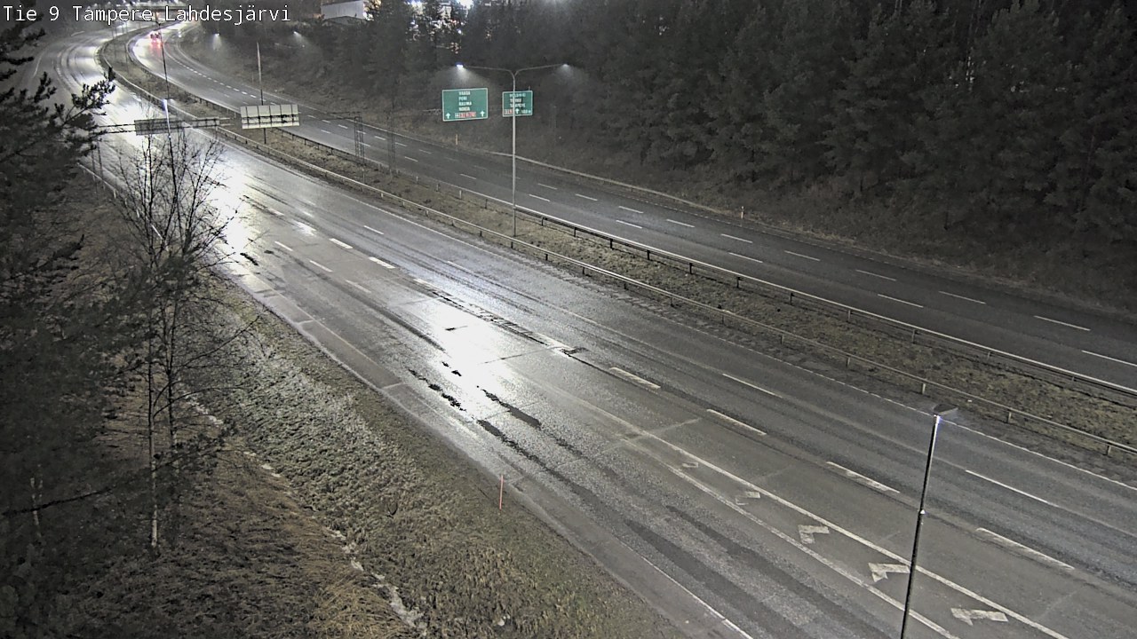 Weather Camera Image Road 9 Tampere, Lahdesjärvi, Tampere, Pirkanmaa