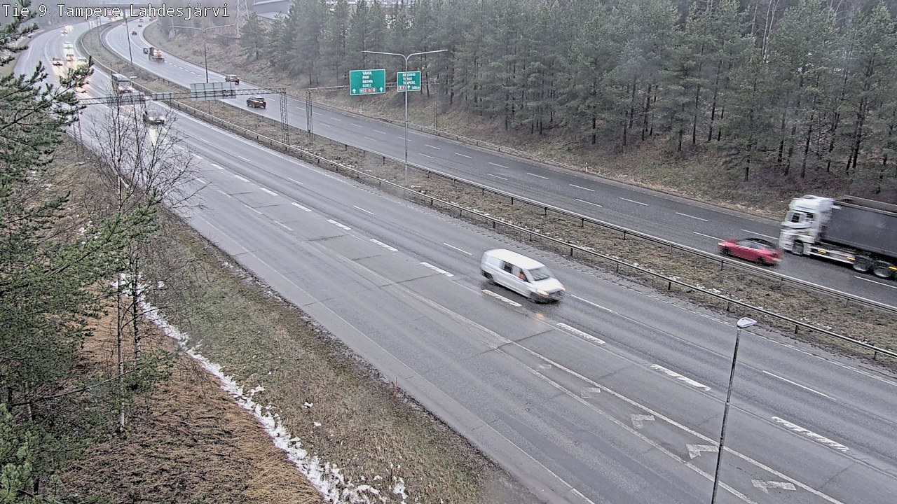 Weather Camera Image Road 9 Tampere, Lahdesjärvi, Tampere, Pirkanmaa