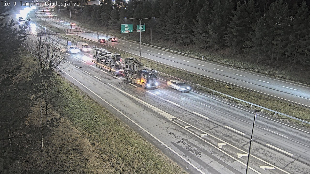 Kelikamerat Kuva Tie 9 Tampere, Lahdesjärvi, Tampere, Pirkanmaa