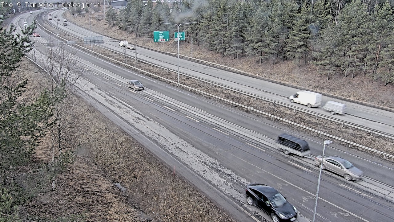 Weather Camera Image Road 9 Tampere, Lahdesjärvi, Tampere, Pirkanmaa