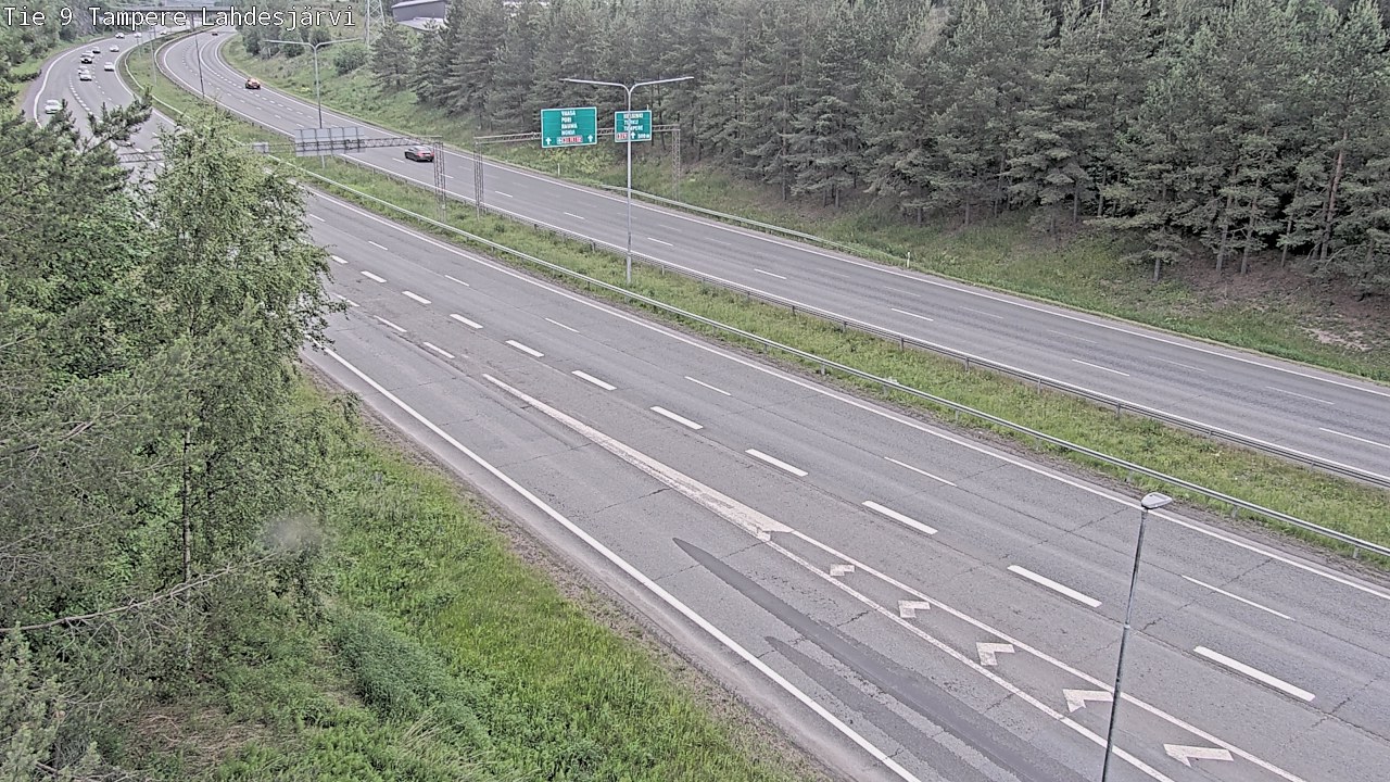 Kelikamerat Kuva Tie 9 Tampere, Lahdesjärvi, Tampere, Pirkanmaa