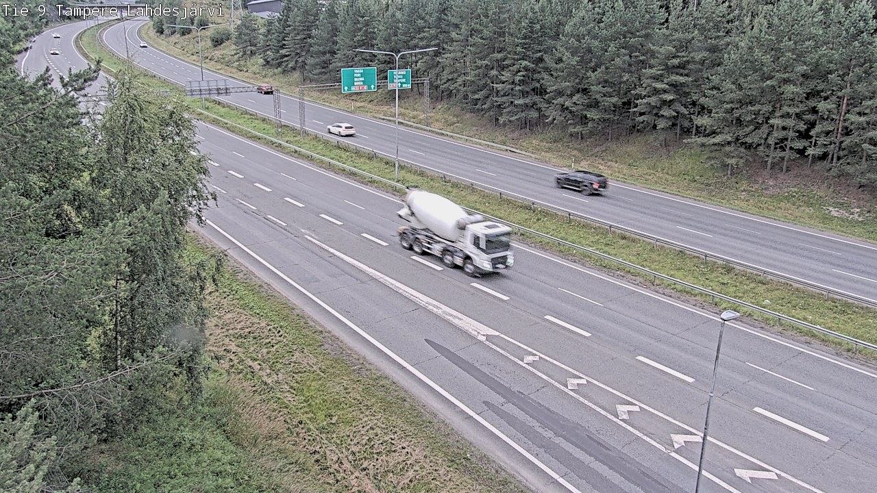 Weather Camera Image Road 9 Tampere, Lahdesjärvi, Tampere, Pirkanmaa
