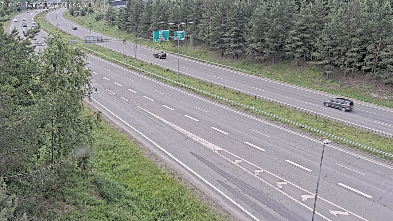 Kelikamerat Kuva Tie 9 Tampere, Lahdesjärvi, Tampere, Pirkanmaa