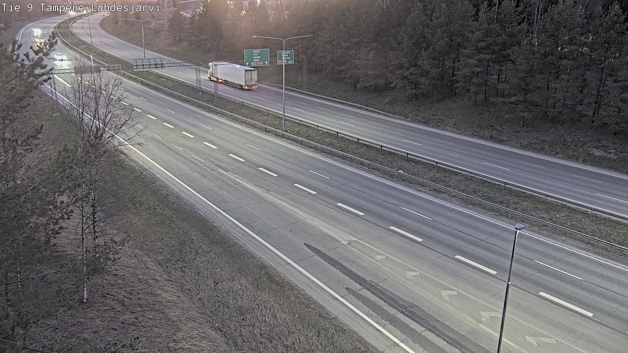 Kelikamerat Kuva Tie 9 Tampere, Lahdesjärvi, Tampere, Pirkanmaa