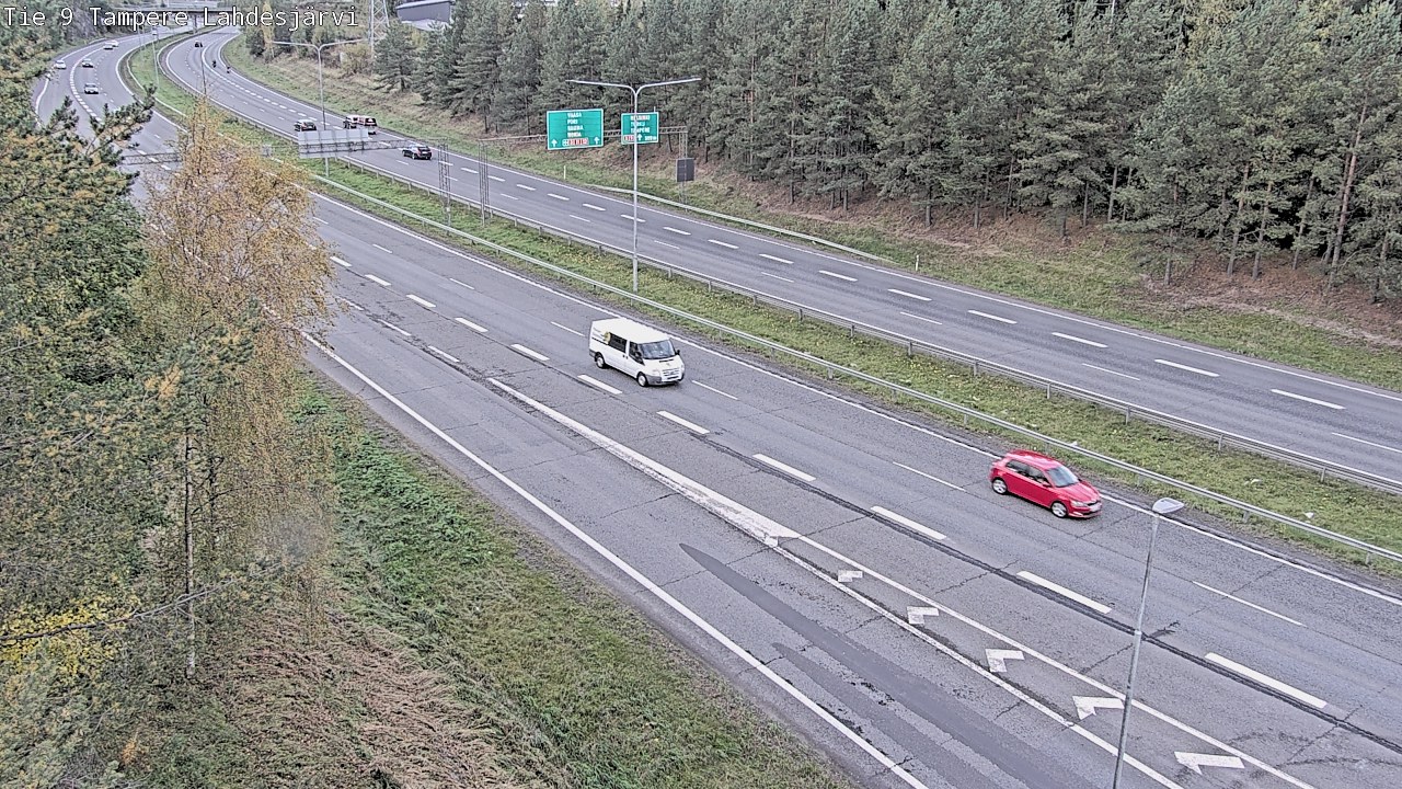 Weather Camera Image Road 9 Tampere, Lahdesjärvi, Tampere, Pirkanmaa
