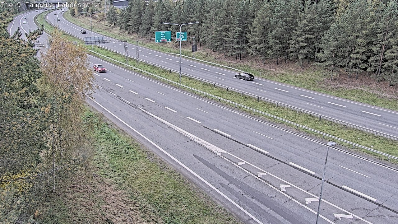 Weather Camera Image Road 9 Tampere, Lahdesjärvi, Tampere, Pirkanmaa