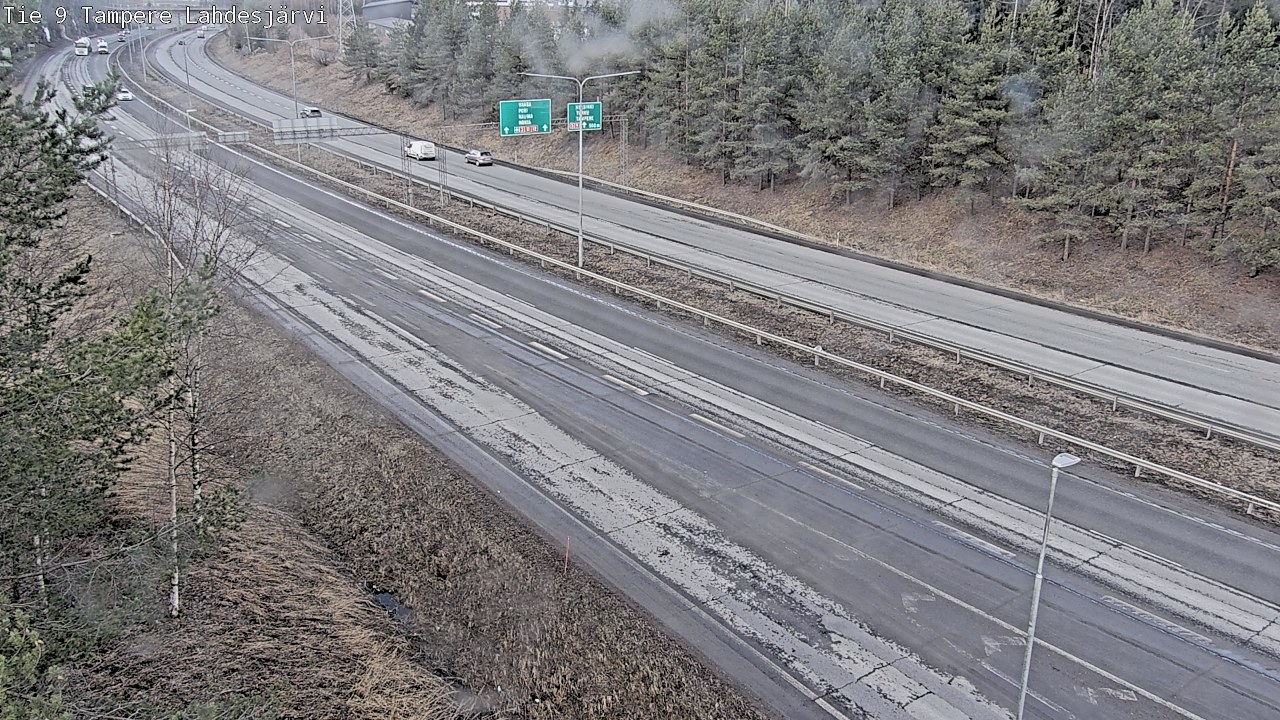 Weather Camera Image Road 9 Tampere, Lahdesjärvi, Tampere, Pirkanmaa