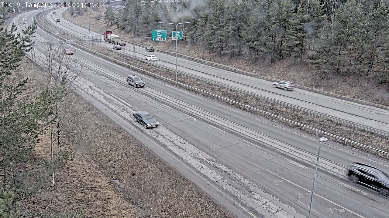 Weather Camera Image Road 9 Tampere, Lahdesjärvi, Tampere, Pirkanmaa