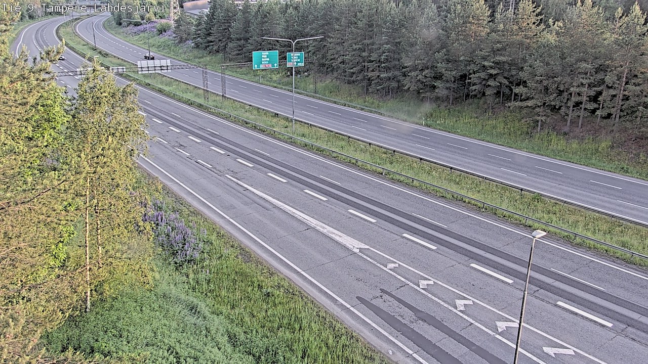 Weather Camera Image Road 9 Tampere, Lahdesjärvi, Tampere, Pirkanmaa