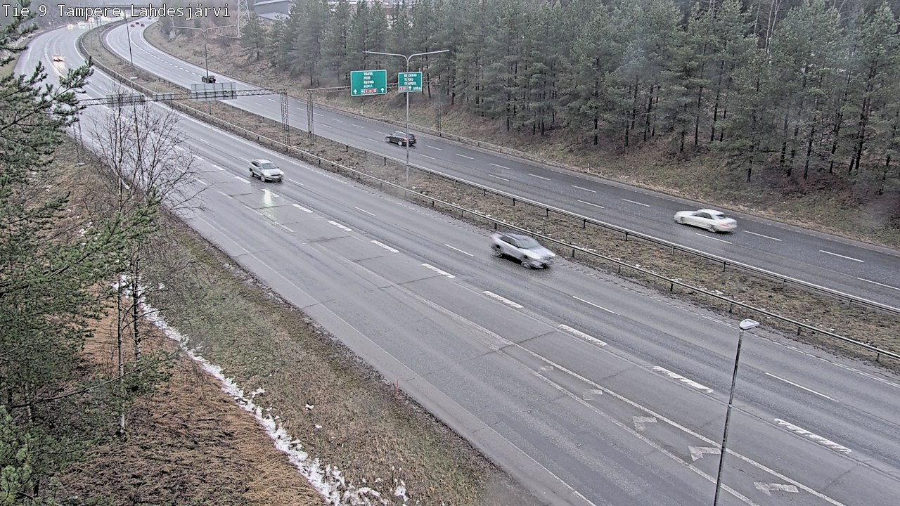 Weather Camera Image Road 9 Tampere, Lahdesjärvi, Tampere, Pirkanmaa