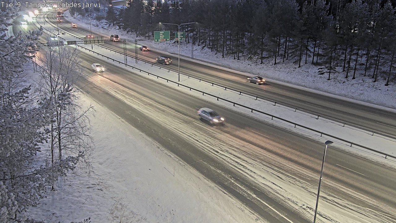 Kelikamerat Kuva Tie 9 Tampere, Lahdesjärvi, Tampere, Pirkanmaa