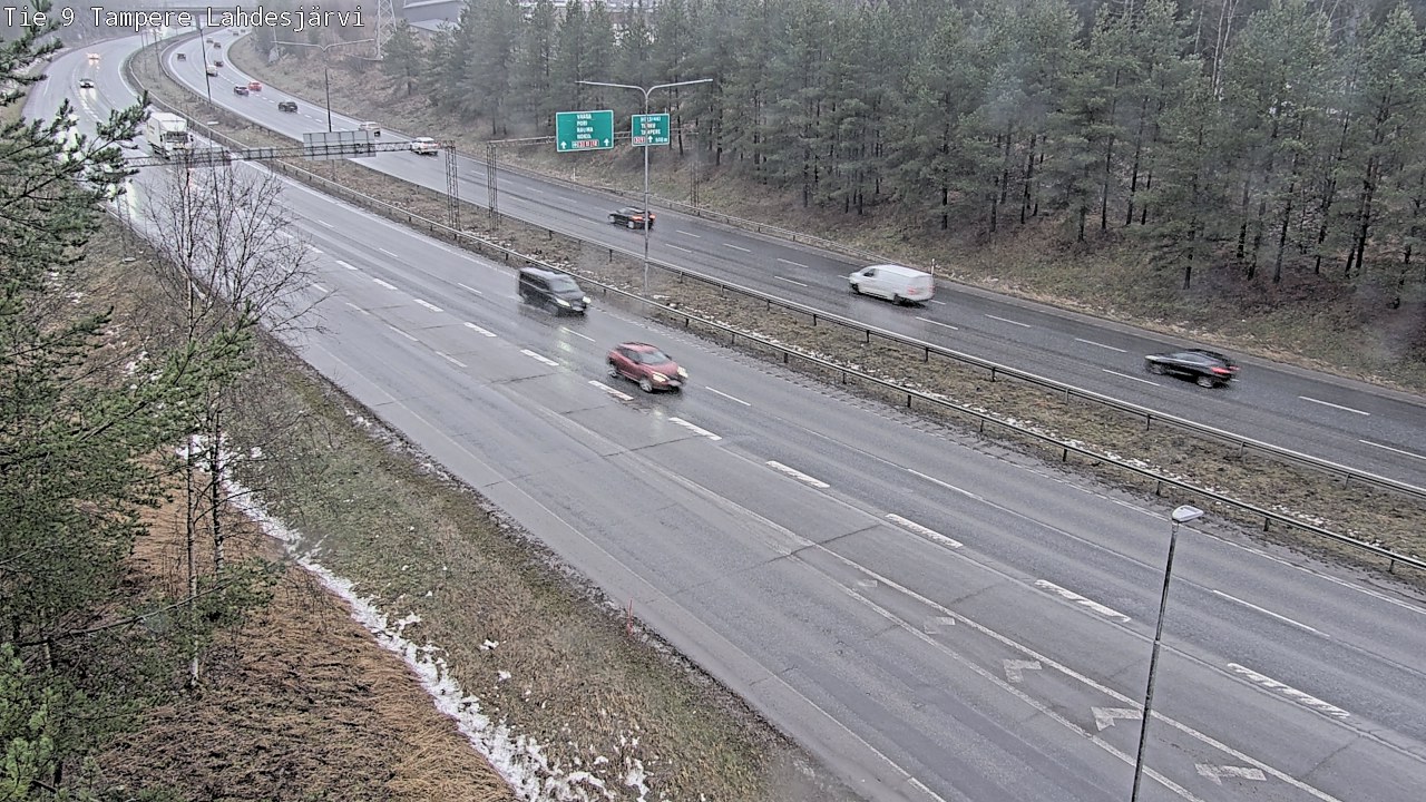 Weather Camera Image Road 9 Tampere, Lahdesjärvi, Tampere, Pirkanmaa