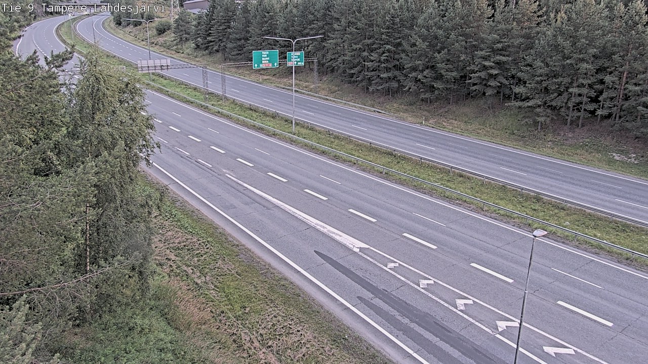 Weather Camera Image Road 9 Tampere, Lahdesjärvi, Tampere, Pirkanmaa
