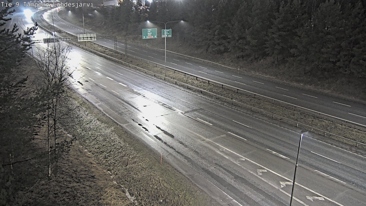 Weather Camera Image Road 9 Tampere, Lahdesjärvi, Tampere, Pirkanmaa