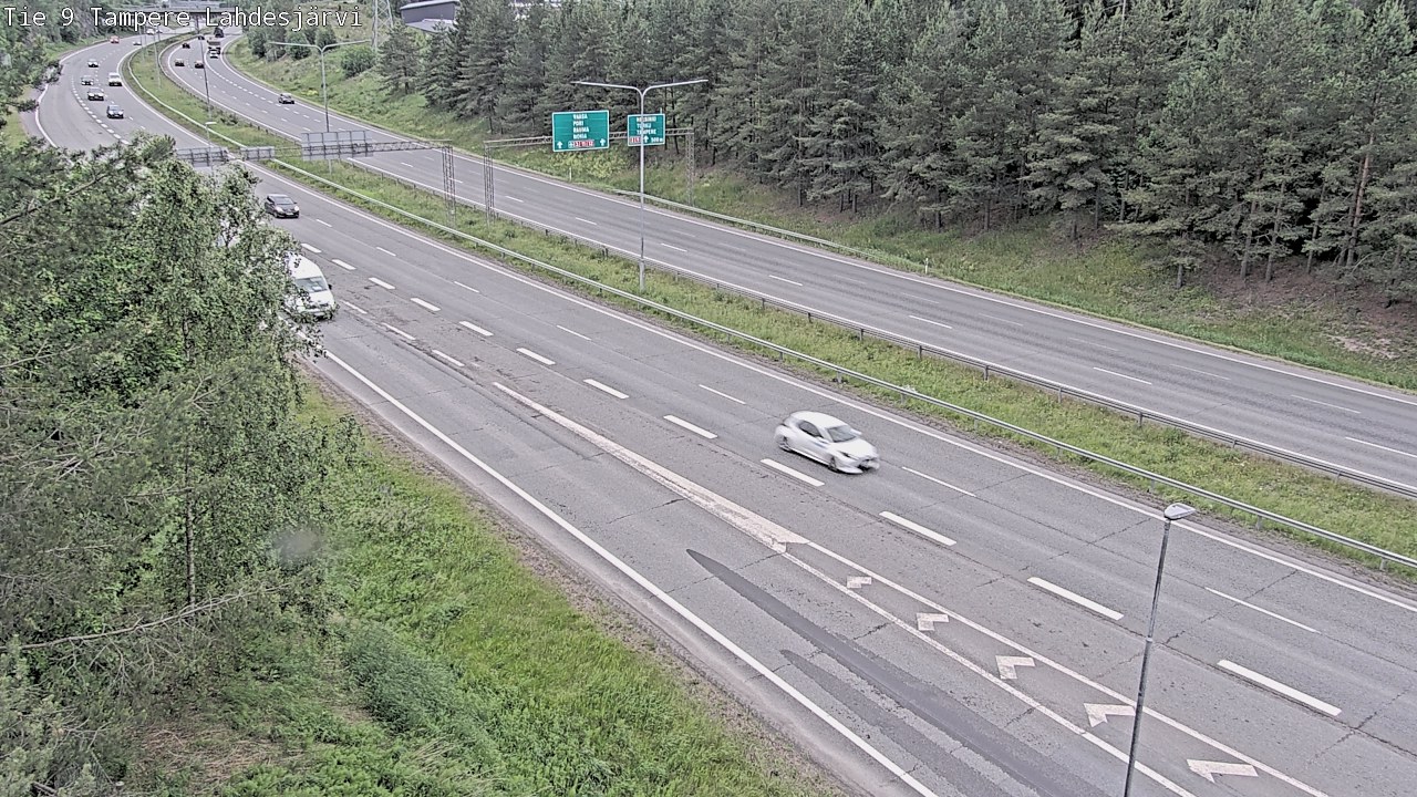 Weather Camera Image Väg 9 Tammerfors, Lahdesjärvi, Tampere, Pirkanmaa