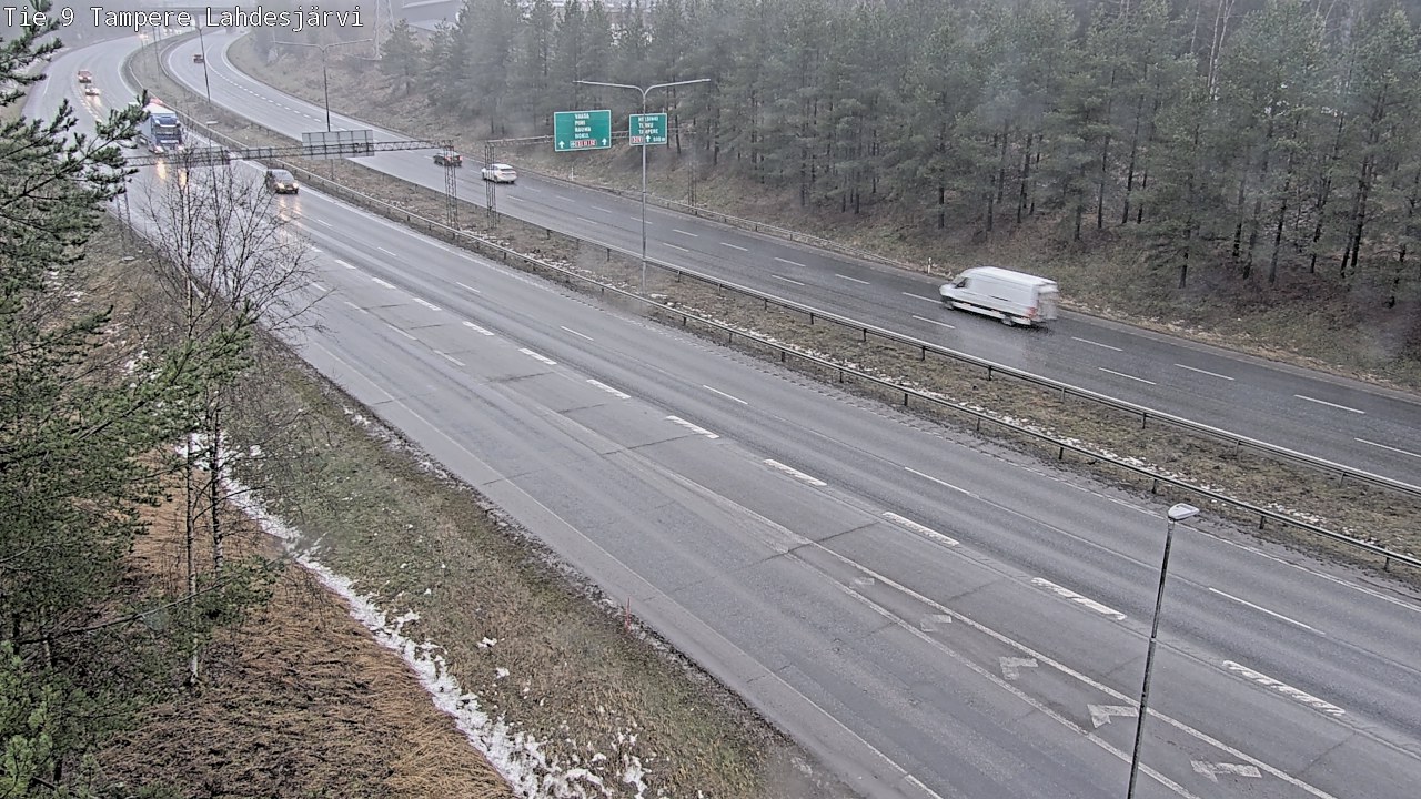 Weather Camera Image Road 9 Tampere, Lahdesjärvi, Tampere, Pirkanmaa