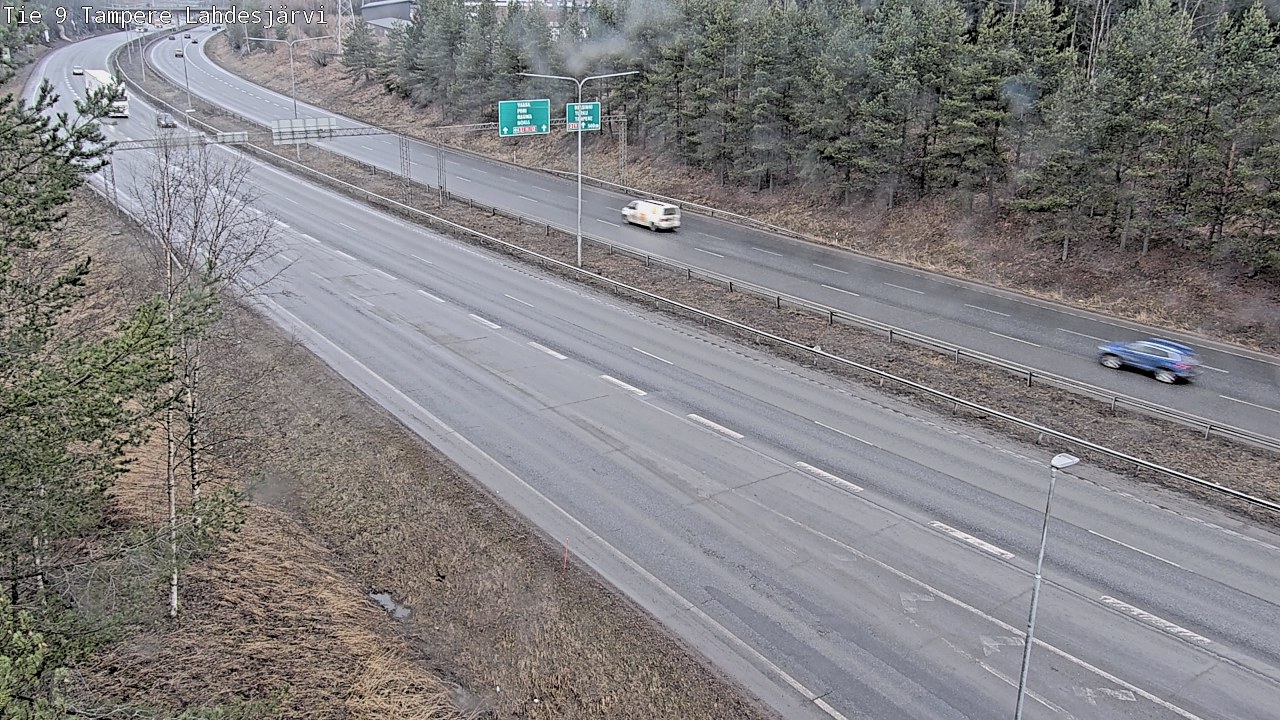 Kelikamerat Kuva Tie 9 Tampere, Lahdesjärvi, Tampere, Pirkanmaa
