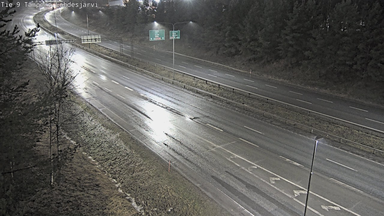 Weather Camera Image Road 9 Tampere, Lahdesjärvi, Tampere, Pirkanmaa