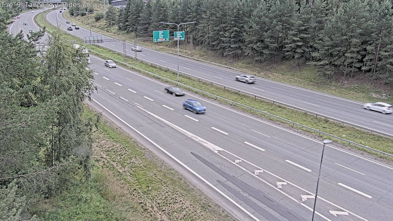 Weather Camera Image Road 9 Tampere, Lahdesjärvi, Tampere, Pirkanmaa