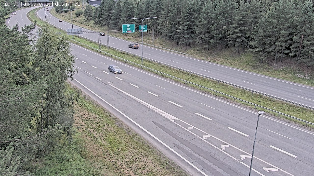 Weather Camera Image Road 9 Tampere, Lahdesjärvi, Tampere, Pirkanmaa