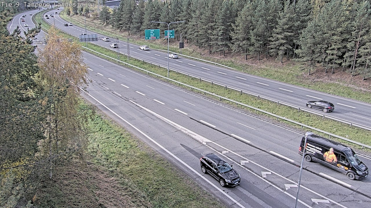 Weather Camera Image Road 9 Tampere, Lahdesjärvi, Tampere, Pirkanmaa