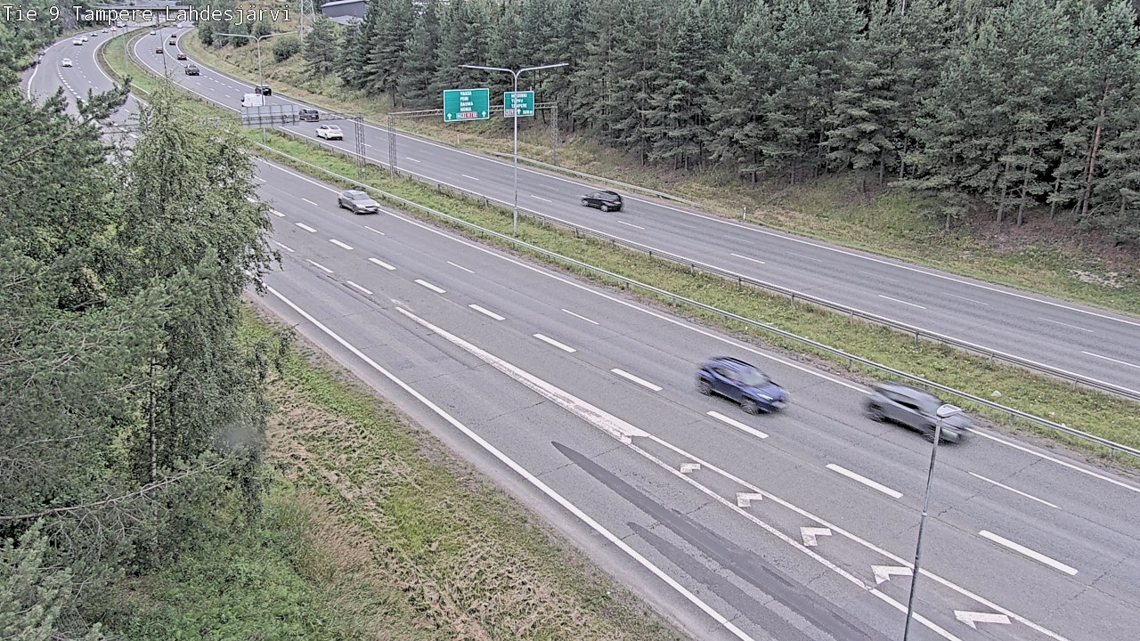 Weather Camera Image Road 9 Tampere, Lahdesjärvi, Tampere, Pirkanmaa