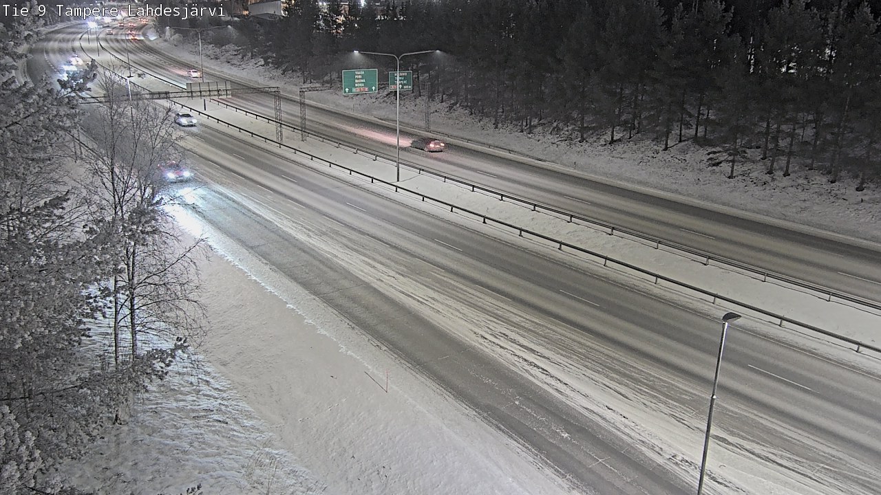 Kelikamerat Kuva Tie 9 Tampere, Lahdesjärvi, Tampere, Pirkanmaa