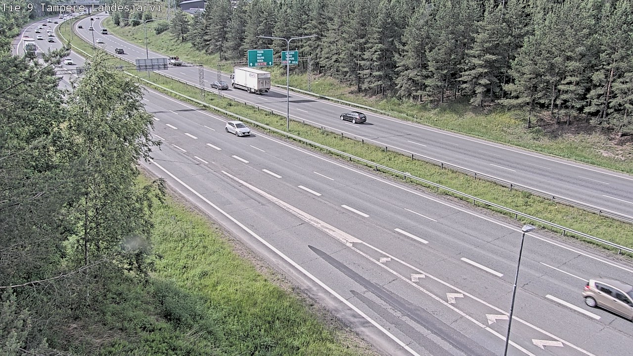 Kelikamerat Kuva Tie 9 Tampere, Lahdesjärvi, Tampere, Pirkanmaa