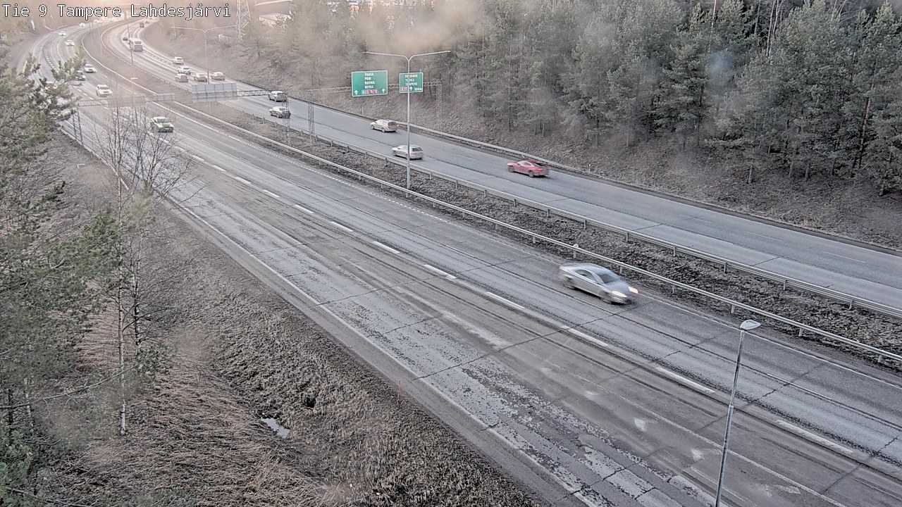 Weather Camera Image Road 9 Tampere, Lahdesjärvi, Tampere, Pirkanmaa