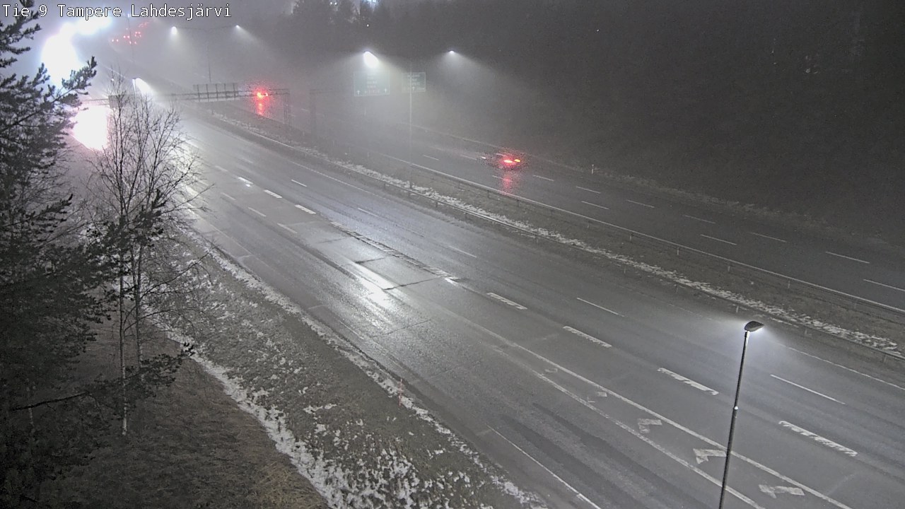 Weather Camera Image Väg 9 Tammerfors, Lahdesjärvi, Tampere, Pirkanmaa