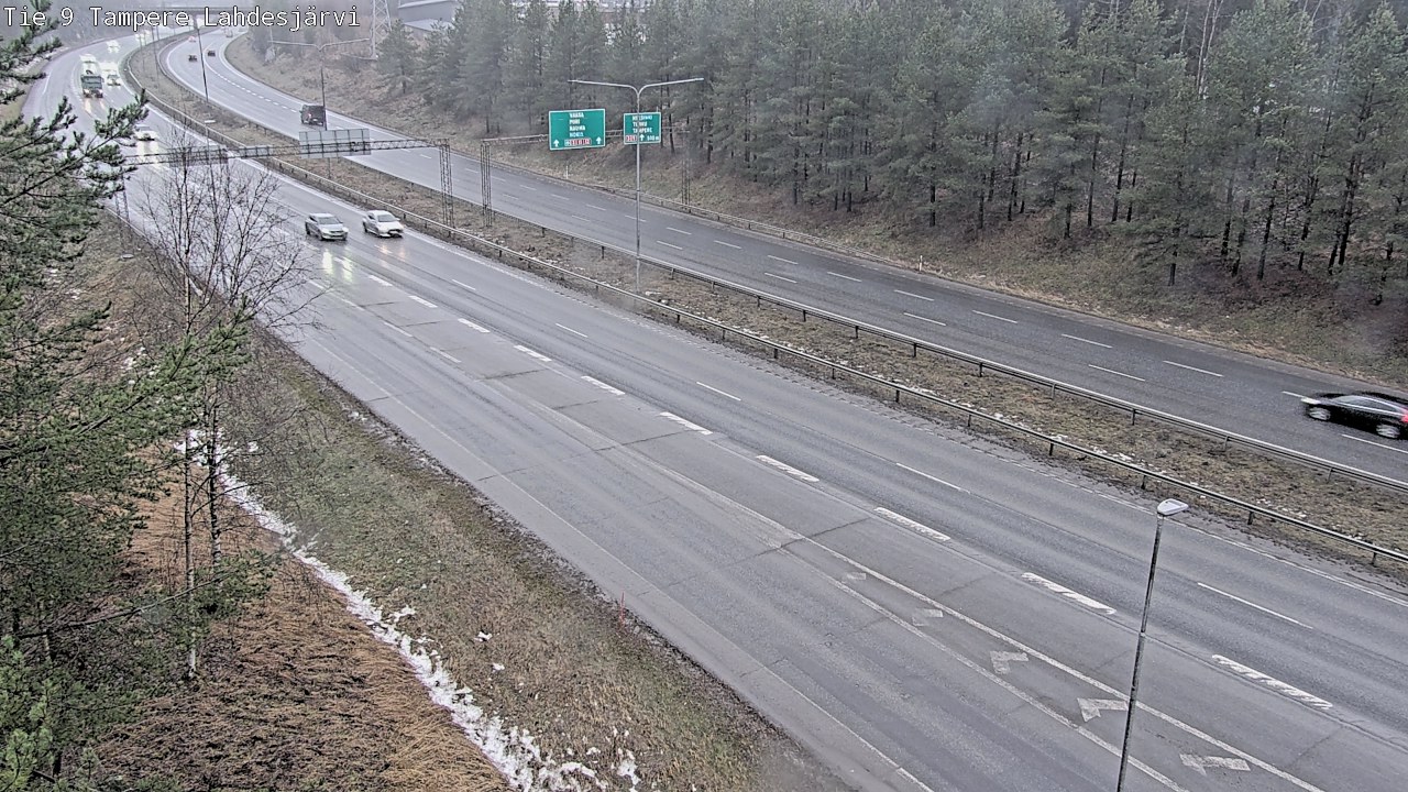 Weather Camera Image Road 9 Tampere, Lahdesjärvi, Tampere, Pirkanmaa