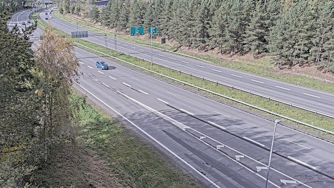 Weather Camera Image Road 9 Tampere, Lahdesjärvi, Tampere, Pirkanmaa