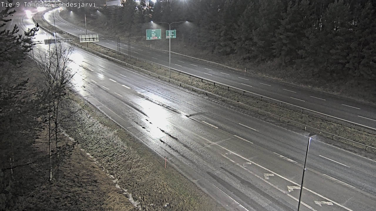Weather Camera Image Road 9 Tampere, Lahdesjärvi, Tampere, Pirkanmaa