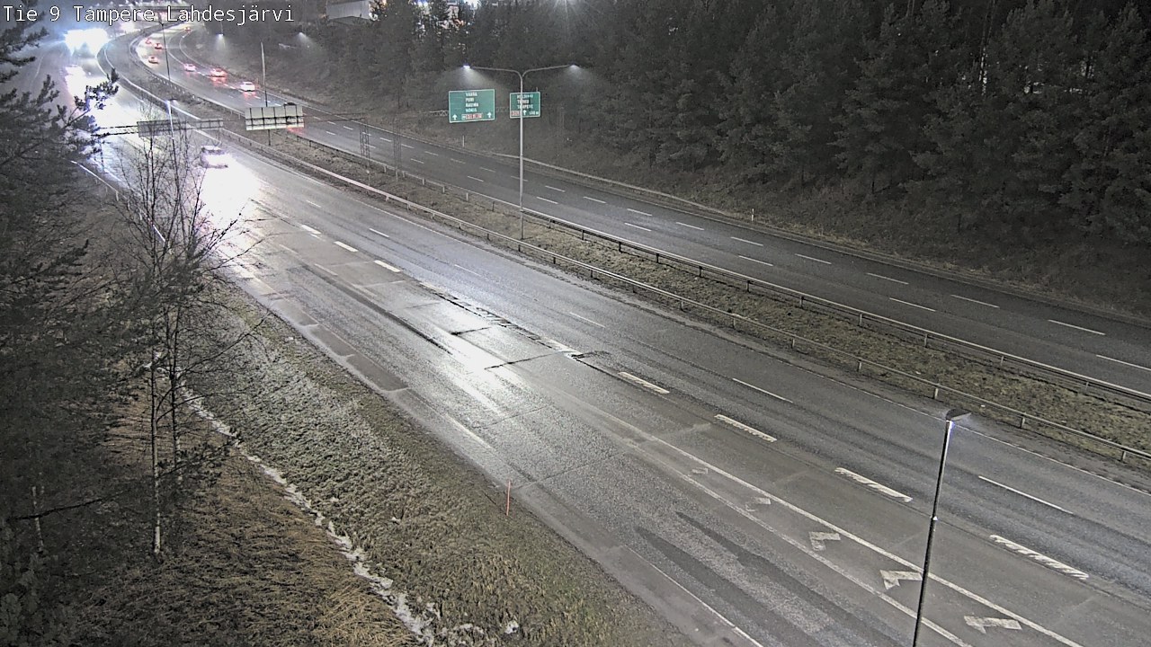 Weather Camera Image Road 9 Tampere, Lahdesjärvi, Tampere, Pirkanmaa