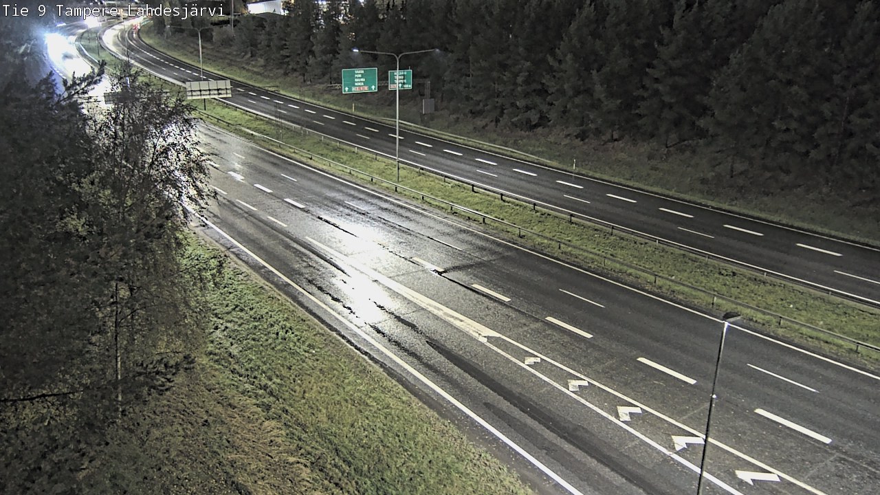 Weather Camera Image Road 9 Tampere, Lahdesjärvi, Tampere, Pirkanmaa