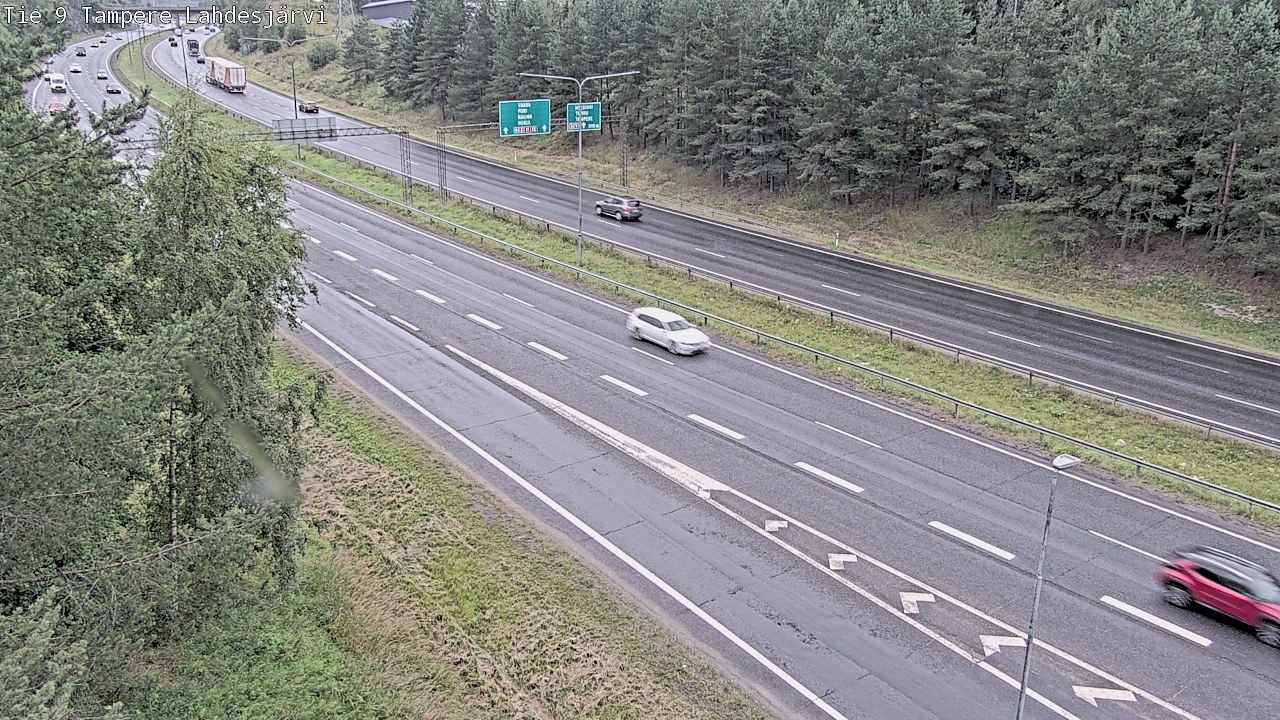 Weather Camera Image Road 9 Tampere, Lahdesjärvi, Tampere, Pirkanmaa