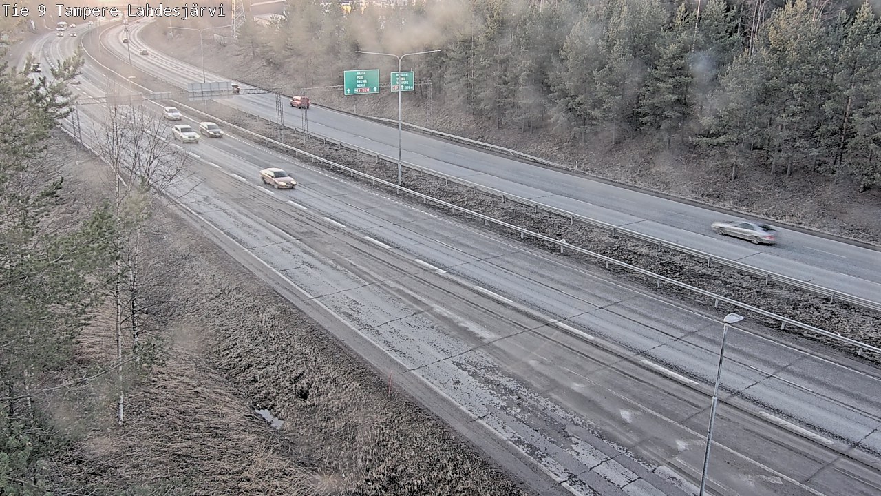 Weather Camera Image Road 9 Tampere, Lahdesjärvi, Tampere, Pirkanmaa