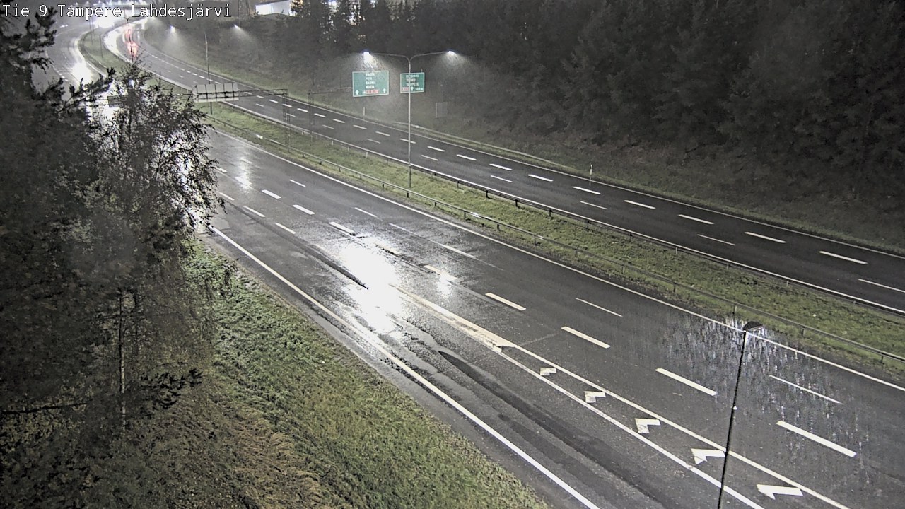 Weather Camera Image Road 9 Tampere, Lahdesjärvi, Tampere, Pirkanmaa
