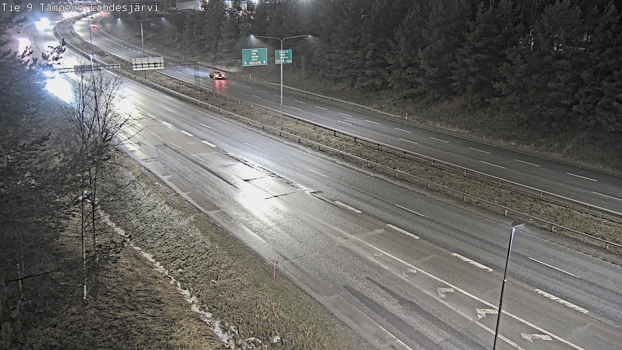 Weather Camera Image Road 9 Tampere, Lahdesjärvi, Tampere, Pirkanmaa