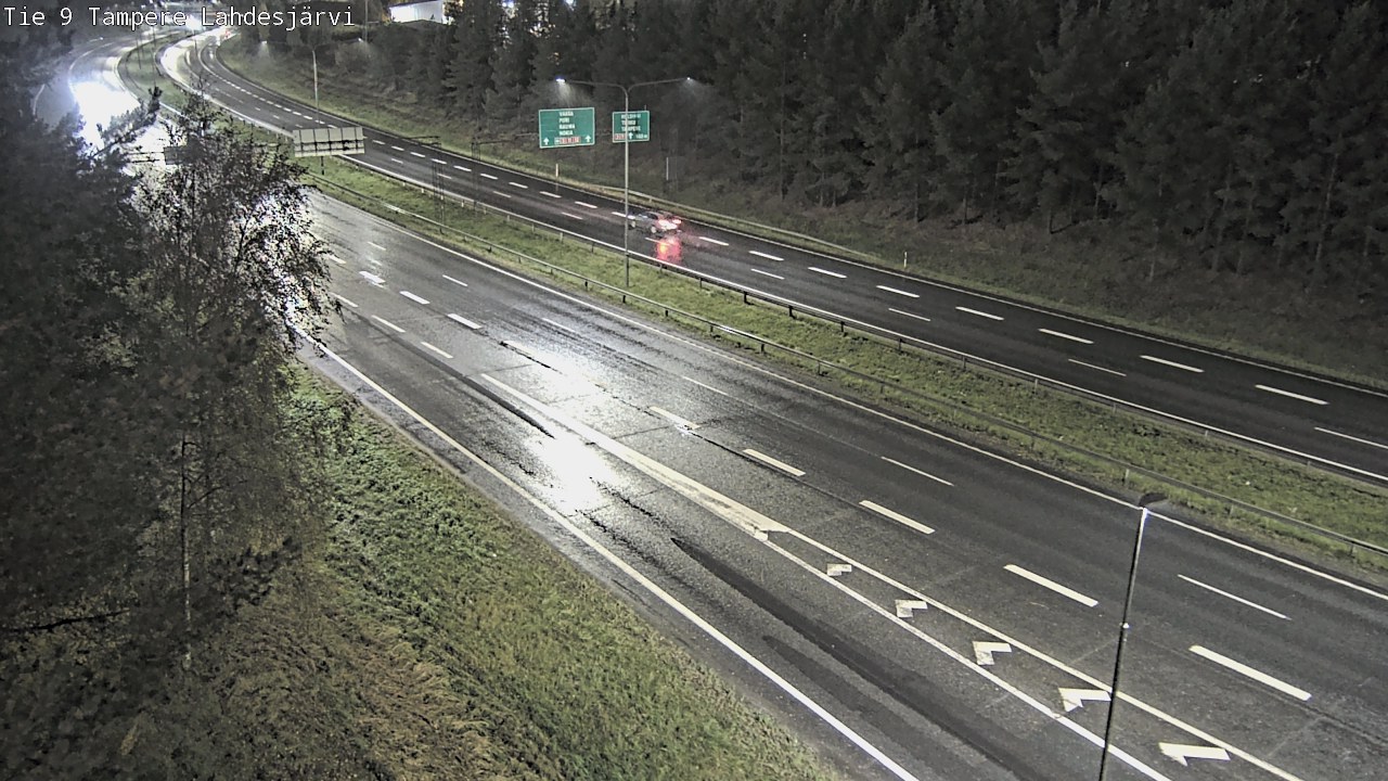 Weather Camera Image Road 9 Tampere, Lahdesjärvi, Tampere, Pirkanmaa