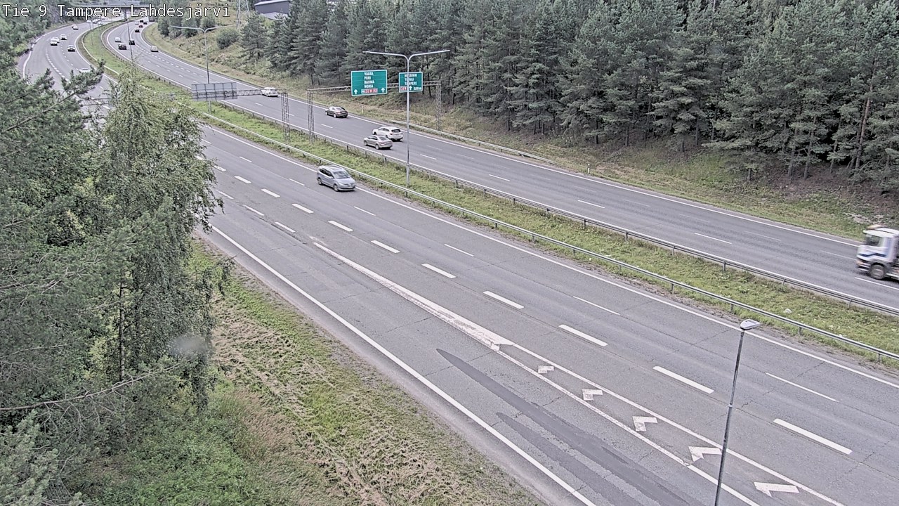 Kelikamerat Kuva Tie 9 Tampere, Lahdesjärvi, Tampere, Pirkanmaa