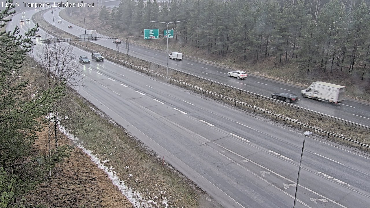Weather Camera Image Road 9 Tampere, Lahdesjärvi, Tampere, Pirkanmaa
